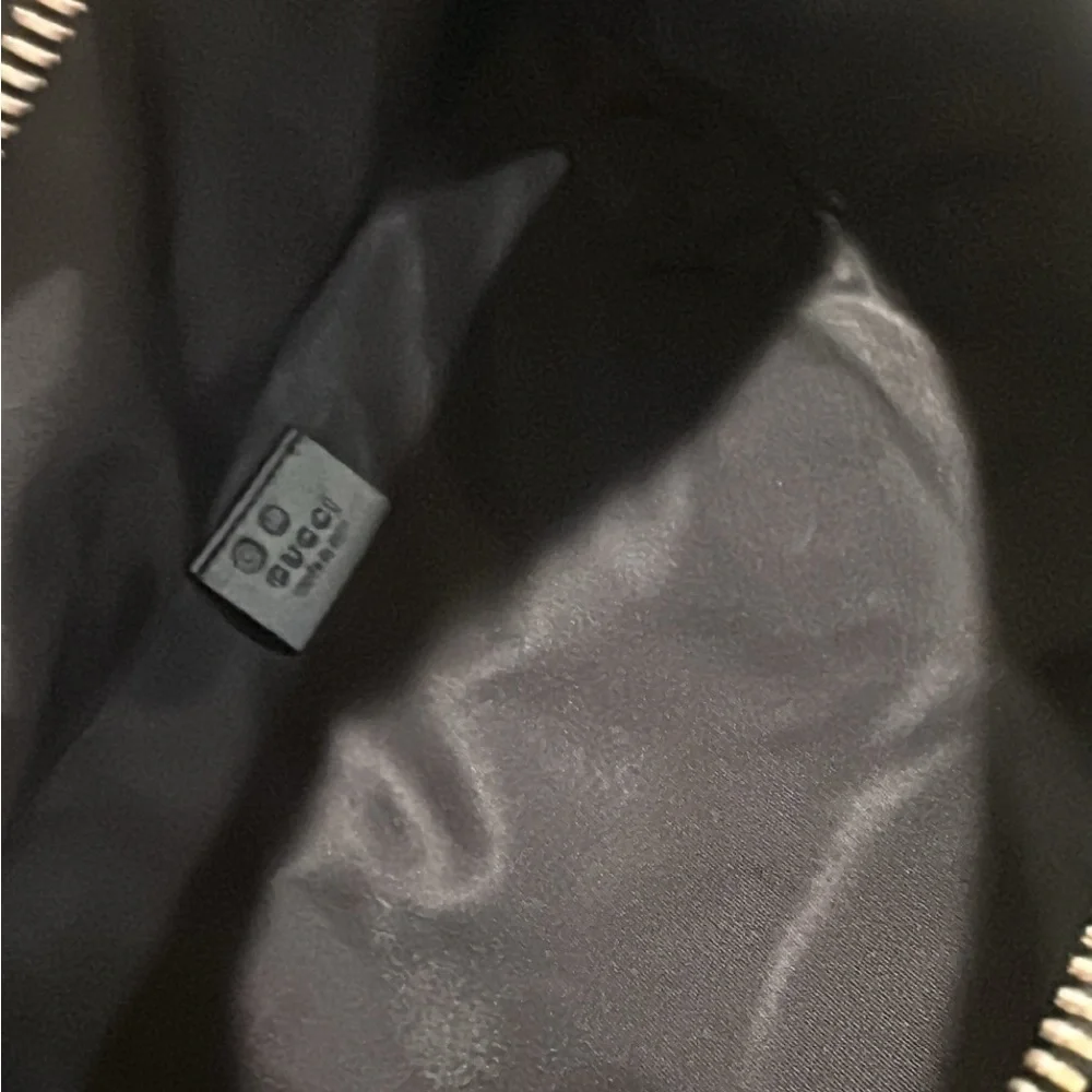 Authentic Gucci Black Techno Canvas Belt Bag✨ - Picture 9 of 15
